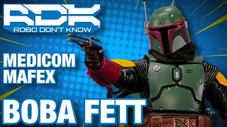 Star Wars MAFEX Boba Fett Mandalorian Season 2 Recovered Armor Medicom Action Figure Review