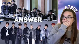 First Time Reacting to "ATEEZ(에이티즈) - 'Answer' Official MV" + Making Film + Dance Practice Reaction