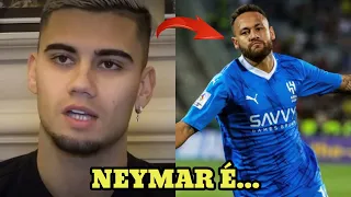 OLHA O QUE ANDREAS PEREIRA FALOU DE NEYMAR 😯