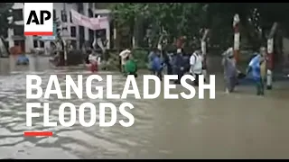 18 dead in Bangladesh, India floods; millions homeless