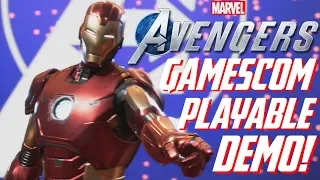 The Avengers Project: PLAYABLE Gameplay Demo at Gamescom!!! POSSIBLE Surprise Announcement?!?