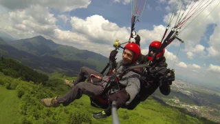 Paragliding at Bunloc