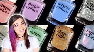 Cirque Colors Daylight Nail Polish Collection Swatches (and Jelly Sandwiches!) || KELLI MARISSA