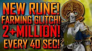 Elden Ring | 2+ MILLION RUNES! Every 40 SECONDS! | NEW RUNE Farming GLITCH! | Get MAX Level! FAST!