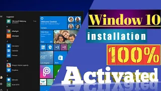 How to install window 10 full setup activated through usb/CD/DVD || by Nomi RajpuT in Urdu/Hindi