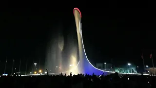 Поющие Фонтаны в Сочи. Sochi Singing Fountains.