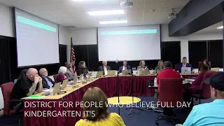 Mt Olive Board of Education Meeting 9/19/22