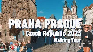 Praha Prague CZECHIA 2023 Czech Republic 🇨🇿 Historical center Right now | Walking Tour 4Κ In #prague