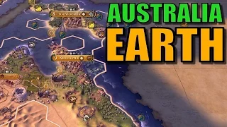 Civ 6: Australia Gameplay [True Start Earth Map] Let’s Play Civilization 6 as Australia | Part 6