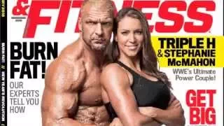 Muscle & Fitness February 2015 with Triple H & Stephanie McMahon