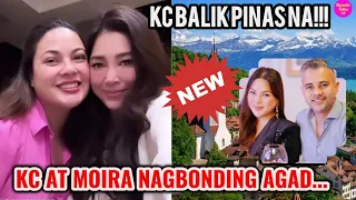 Latest News: BALIK PINAS NA SI KC CONCEPCION AT NAKIGPAGBONDING KAY MOIRA DELA TORRE...