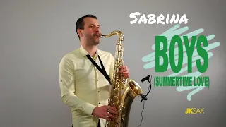 Sabrina - Boys [Instrumental Saxophone Cover by JK Sax]