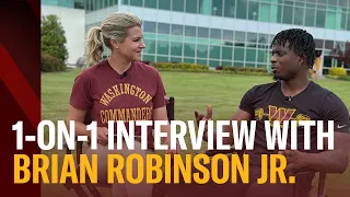 Brian Robinson Jr. describes his 2023 in one word: electric | 1-on-1 interview