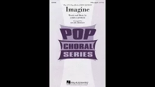 Imagine (SATB Choir) - Arranged by Roger Emerson