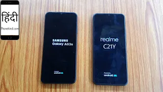 Galaxy A03s vs Realme C21Y Full Comparison