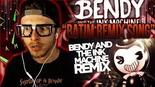 Vapor Reacts #389 | [SFM] BENDY AND THE INK MACHINE SONG TLT REMIX - Animation by Coda REACTION!!