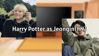 Characters Harry Potter react to Harry Potter as Jeongin
