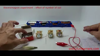 effect of number of coil on electromagnet