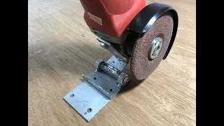 Wow cool idea for angle grinder