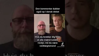 Du er voldtægtsmand hvis du brokker dig