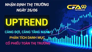 Nhận Định Thị Trường Chứng Khoán 26/6: Xu Hướng Vnindex Tuần Sau. Phân Tích Cổ Phiếu