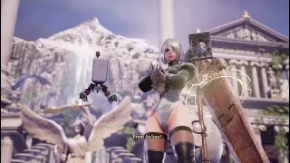 Soulcalibur VI 2B's Best Winpose "Alert, We are Being Watched from Below" Feat. Emil's Head