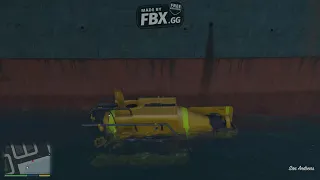 GTA V | Submarine Mission - Stealing Mini Submarine Gameplay