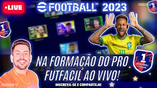 🚨🔥 JOGANDO NA FORMAÇÃO DO FUTFACIL, AGORA VAI? 🌟 DREAM TEAM RUMO A 1 DIVISÃO 🟢EFOOTBALL 2023 AO VIVO