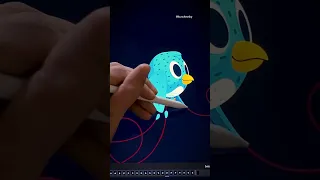 Flappy Bird Animation in Procreate 🐦 #procreate #animation