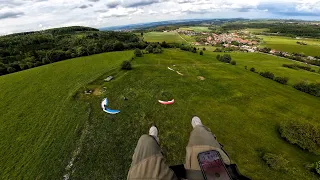 Great wind interval with top landing.