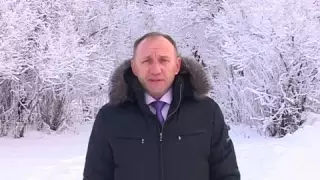 Новогоднее поздравление главы Муниципального образования город Ирбит Геннадия Анатольевича Агафонова