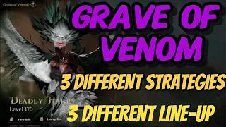 Grave of Venom Guide! 3 F2P Teams for EASY Auto Mode Farming! Dragonheir: Silent Gods