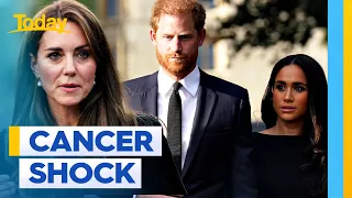 Prince Harry and Meghan release statement following Kate's cancer diagnosis | Today Show Australia