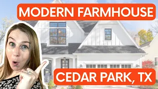 Tanner Ranch Community in Cedar Park TX | New Modern Farmhouse Lock and Leave Homes in Cedar Park TX