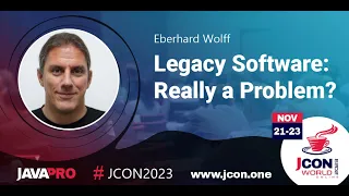 Legacy Software Really a Problem | Eberhard Wolff (EN)