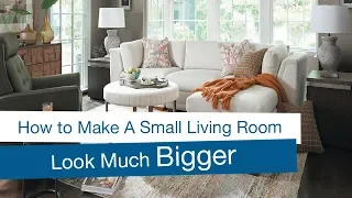 How to Make a Small Living Room Look Bigger