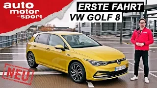 Erste Fahrt im neuen VW Golf 8: Was kann der Mild-Hybrid? - Fahrbericht/Review | auto motor & sport