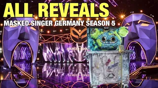 All Reveals Masked Singer Germany | Season 5