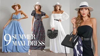 9 SUMMER MAXI DRESSES & How To Elevate Your Style.