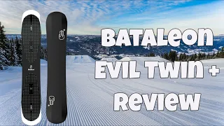 The 2024 Bataleon Evil Twin Plus Snowboard Review