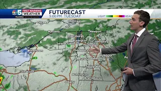 Video: Drier Tuesday afternoon, more showers Wednesday (08-15-23)