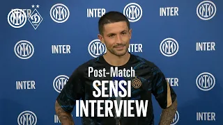 INTER 3-0 DINAMO KIEV | STEFANO SENSI EXCLUSIVE INTERVIEW [SUB ENG] 🎙️⚫🔵