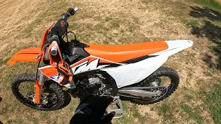 MY FIRST TIME RIDING A DIRT BIKE IN 15 YEARS!!!