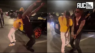 Boosie Got Toe Up And Crashed Rich The Kid Quavo Music Video Shoot 🤣