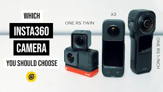 The Great Insta360 Camera Comparison: X3 vs ONE RS Twin vs ONE RS 1-Inch 360 Edition | Gaba_VR