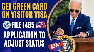 Get Green Card on Visitor Visa ( File i485 ) : Is it Possible to file Application to Adjust Status?