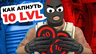 КАК АПНУТЬ 10 ЛВЛ ФЕЙСИТ в CS:GO