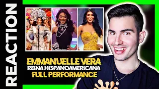 Emmanuelle Vera: Reina Hispanoamericana Full Performance Reaction - EXCELLENCE combined with a RANT