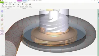 Conceptual Design of a Cryogenic Rocket Turbopump with CFturbo