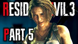 Resident Evil 3 Remake Gameplay – Part 5 | BOSS FIGHT #2 & THE HOSPITAL | RE3 Nemesis Walkthrough